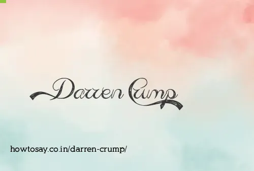 Darren Crump