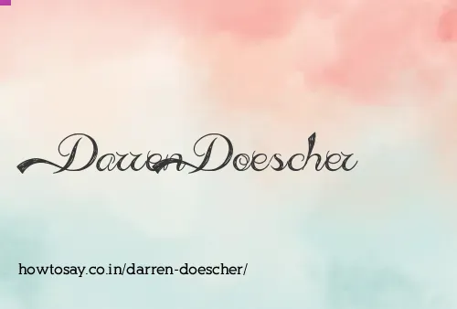 Darren Doescher