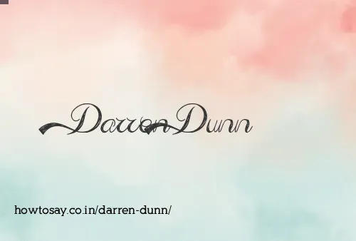 Darren Dunn