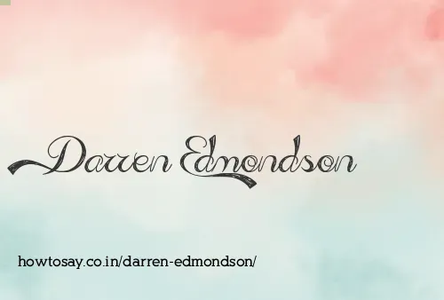 Darren Edmondson