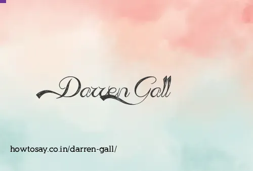 Darren Gall