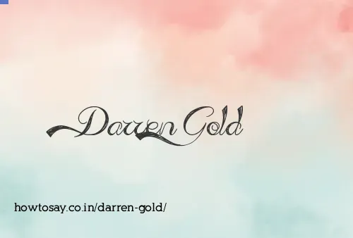 Darren Gold