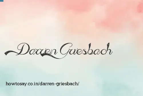 Darren Griesbach