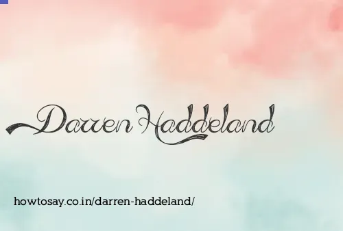 Darren Haddeland