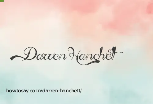 Darren Hanchett