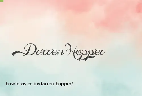 Darren Hopper