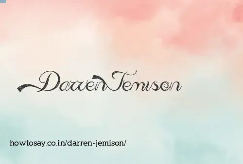 Darren Jemison