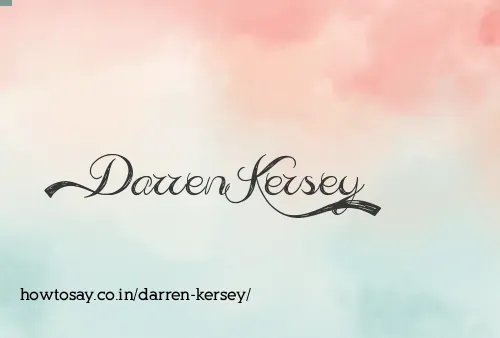 Darren Kersey