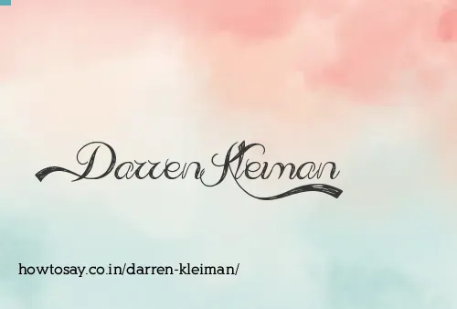 Darren Kleiman