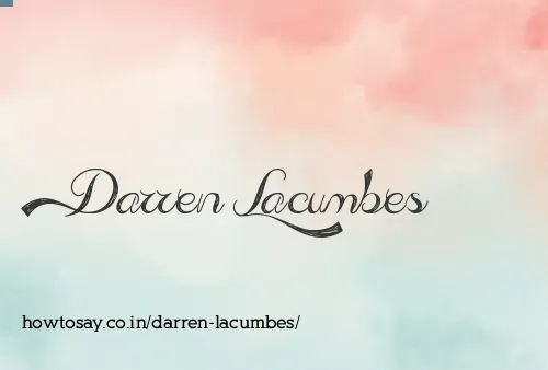Darren Lacumbes