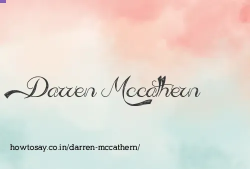 Darren Mccathern