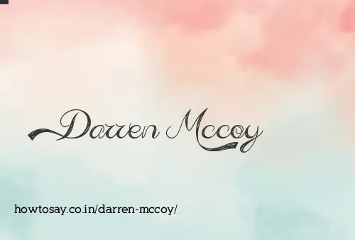 Darren Mccoy