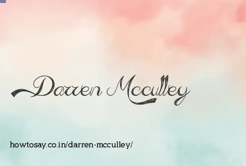 Darren Mcculley