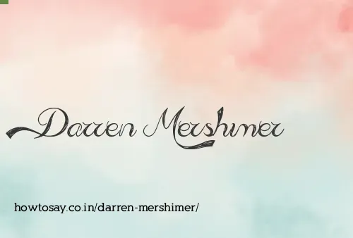 Darren Mershimer