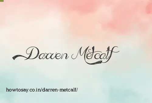 Darren Metcalf