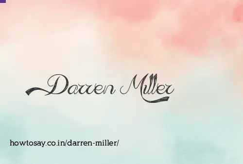 Darren Miller