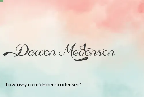 Darren Mortensen