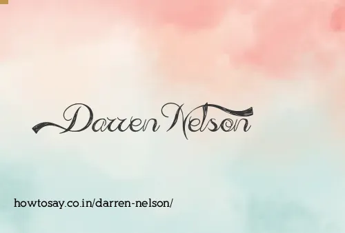 Darren Nelson