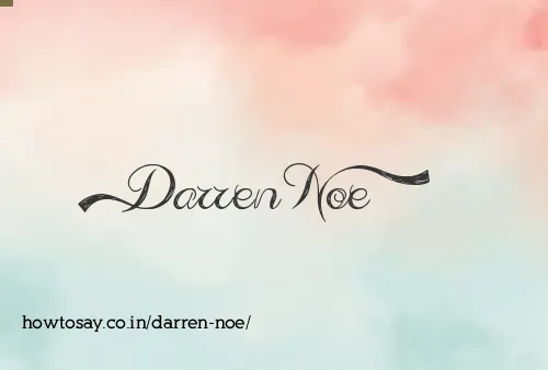 Darren Noe