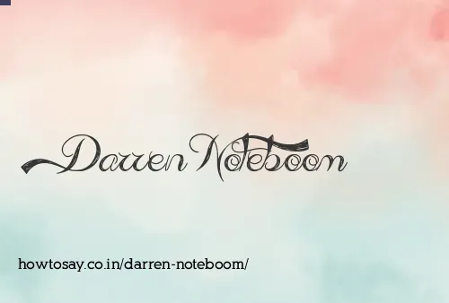 Darren Noteboom