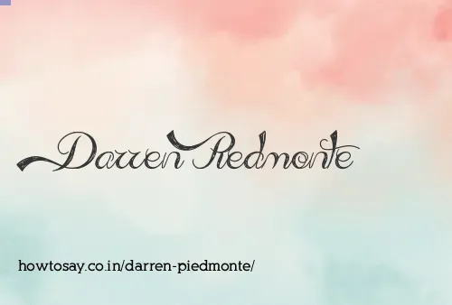 Darren Piedmonte