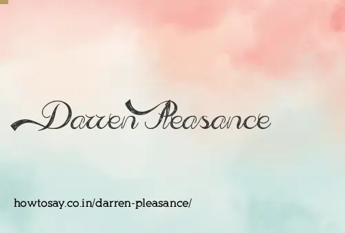 Darren Pleasance