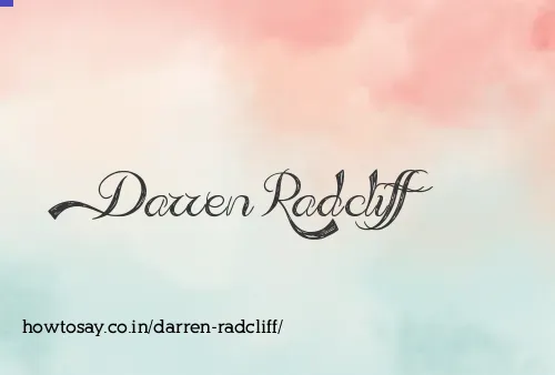 Darren Radcliff