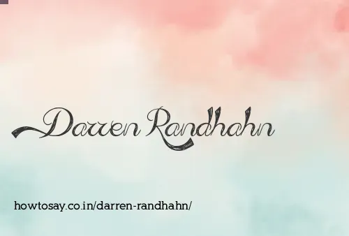 Darren Randhahn