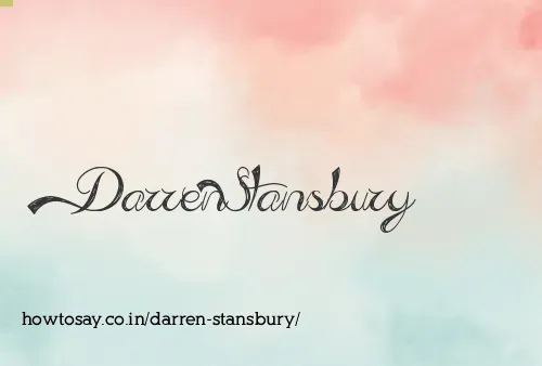 Darren Stansbury