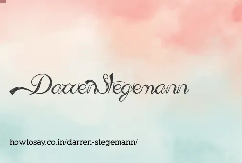 Darren Stegemann