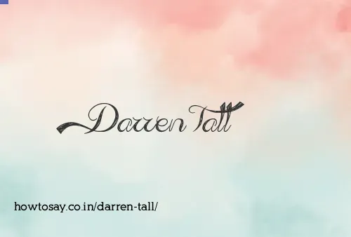Darren Tall
