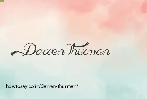 Darren Thurman