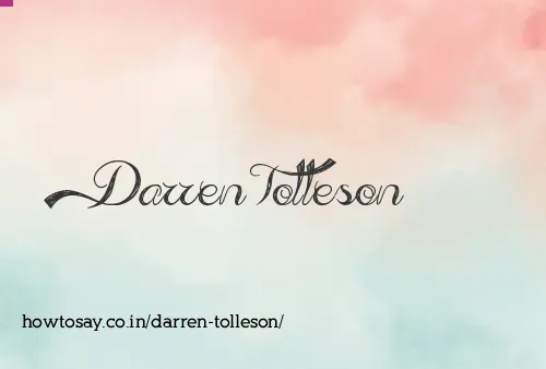Darren Tolleson