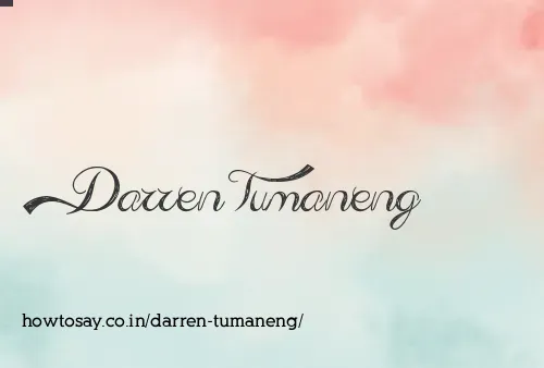 Darren Tumaneng