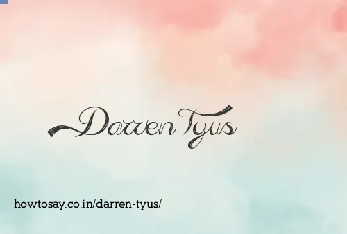 Darren Tyus