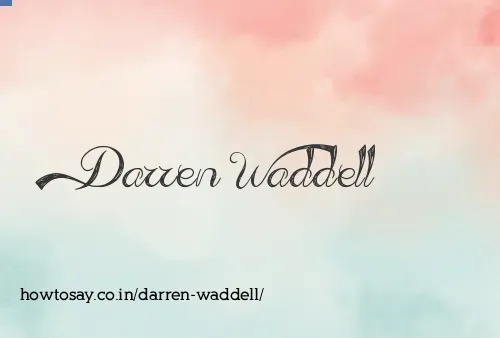 Darren Waddell