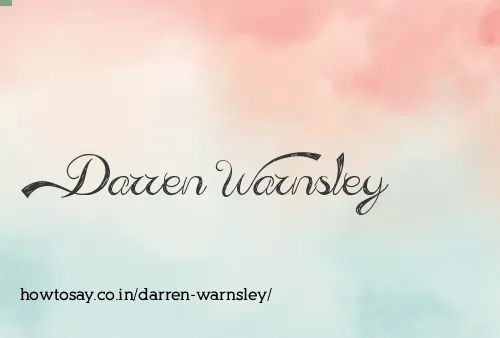 Darren Warnsley