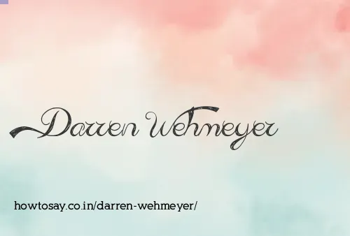 Darren Wehmeyer