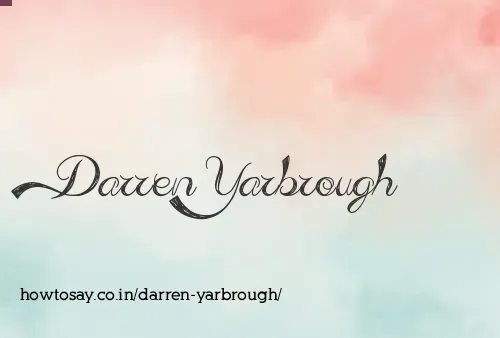 Darren Yarbrough