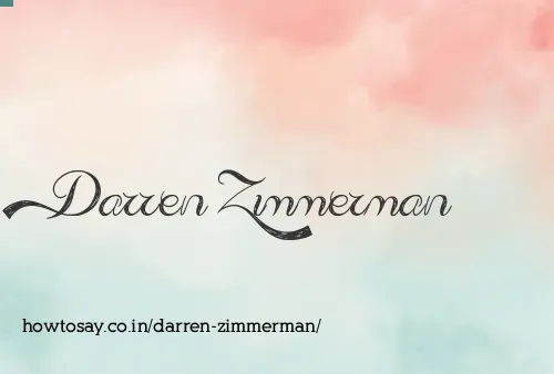 Darren Zimmerman
