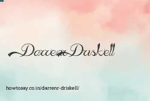Darrenr Driskell