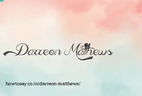 Darreon Matthews