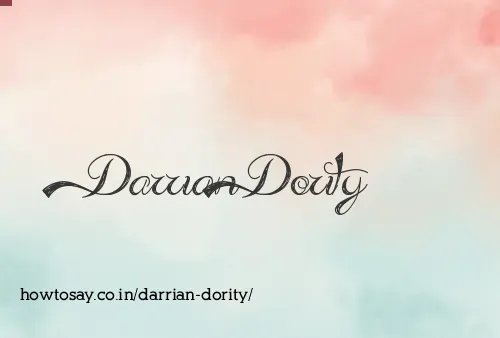 Darrian Dority