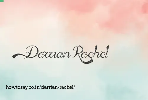Darrian Rachel