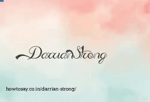 Darrian Strong