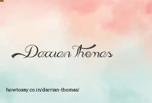 Darrian Thomas