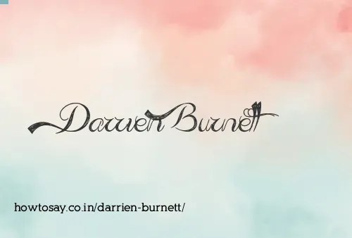 Darrien Burnett
