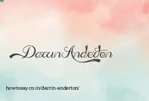 Darrin Anderton
