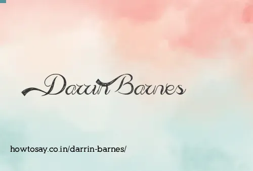 Darrin Barnes