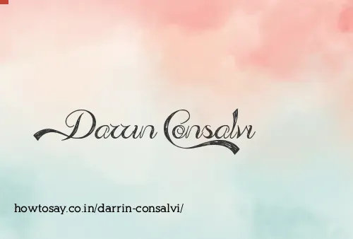 Darrin Consalvi